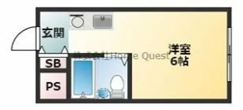 インテリジェントマンション・エソール【4階】の間取り