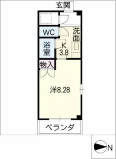 フォレスト98【5階】の間取り
