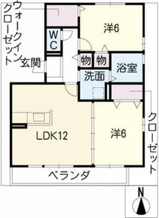 ルミエール【2階】の間取り