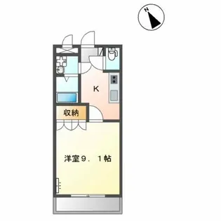 サンシャイン旭【2階】の間取り