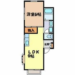 エステート八事A棟【2階】の間取り