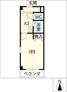 メイプル タウン【3階】の間取り