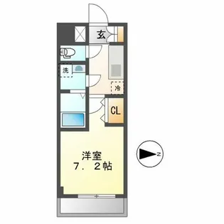 VANCOUVER1118大曽根【5階】の間取り