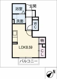 Joy Land B【1階】の間取り