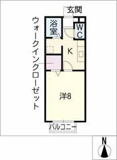 ダンデライオン【1階】の間取り