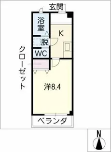 ピースフル【3階】の間取り