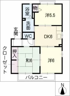 ポローニァ【1階】の間取り