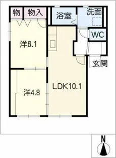 さくら【1階】の間取り