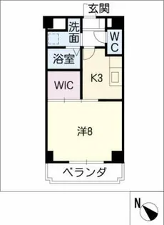 STARRY PLACE【7階】の間取り