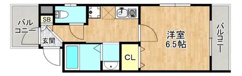 大阪府大阪市生野区小路1丁目【アパート】の間取り