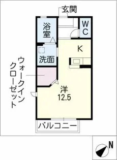 ディアス【1階】の間取り