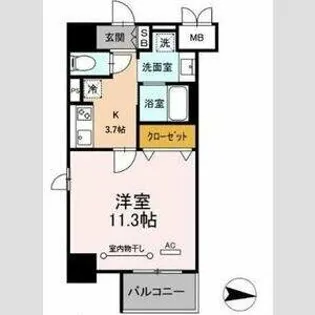 CASA99【10階】の間取り