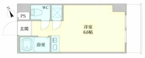 Vita六番町 モデルルームあります【7階】の間取り