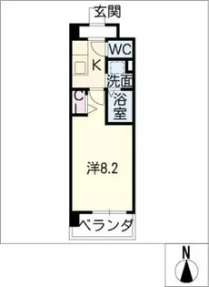 フラワーズドリームⅡ【4階】の間取り