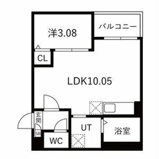 Jack haramatsuⅠ【3階】の間取り