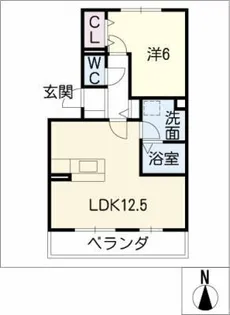 PREMIER VIOLET【3階】の間取り