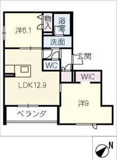 プレミール栄【3階】の間取り