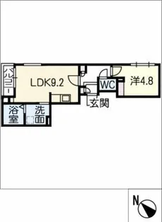 フクイーナ【3階】の間取り