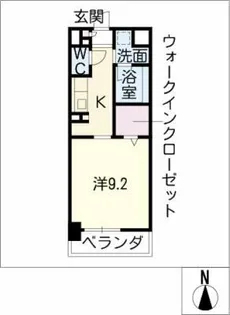 オーラックスホンゴウ【2階】の間取り