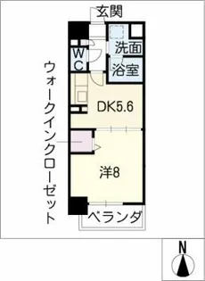 オーラックスホンゴウ【4階】の間取り