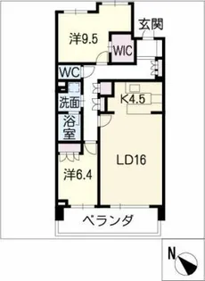 プライムメゾン富士見台【2階】の間取り