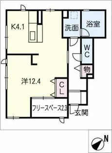 LiminesS【1階】の間取り