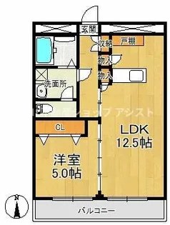 エミネンス園【305号室】の間取り