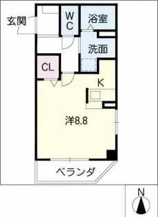 Brilliant Win【2階】の間取り