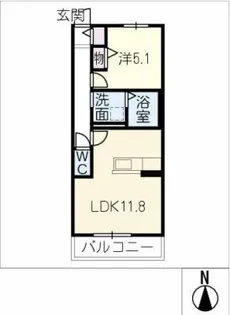 Bijou.de.YsⅡ【1階】の間取り
