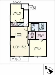 Bijou.de.YsⅡ【1階】の間取り