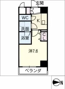 K Smart 小牧【4階】の間取り