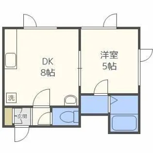 ノースキャピタル【2階】の間取り