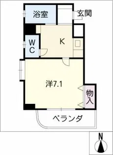 シティビルTSUCHIYA【2階】の間取り