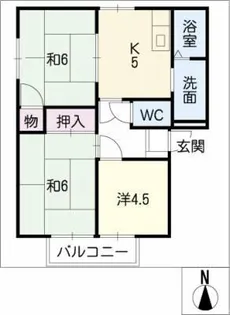 フレグランス・セイ【1階】の間取り