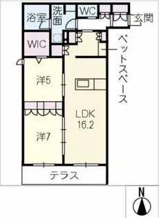 Casa Hiyorie【1階】の間取り
