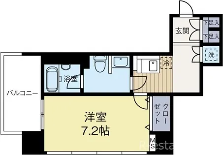 ナビールコート白金【10階】の間取り