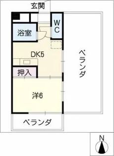 ドエリング ハト【3階】の間取り