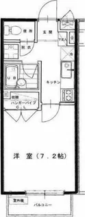 グレイシャスS-プレイス【103号室】の間取り