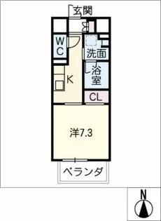 Mio・Aster【2階】の間取り
