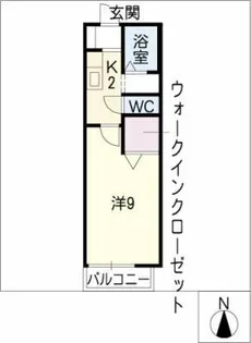 トミハイツ太閤【2階】の間取り