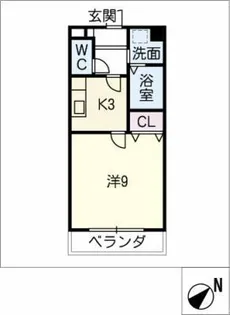 ファースト・セラ21【3階】の間取り