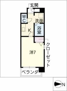アドバンストコート【1階】の間取り
