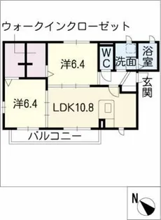 アーク瑞穂加美【2階】の間取り