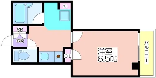 ラーレンティア【105号室】の間取り