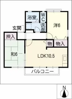 ロイヤルシャトー C棟【1階】の間取り