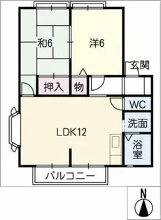サンビレッジ長久手 C棟【1階】の間取り