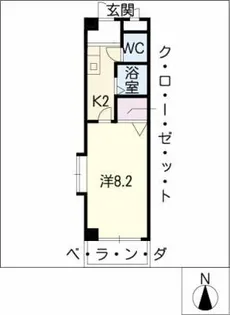 コバヤシビル【3階】の間取り