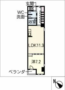 Ritz Court【9階】の間取り