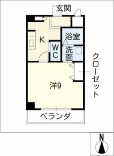 エトワール【2階】の間取り