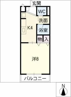 Surplus祥【2階】の間取り